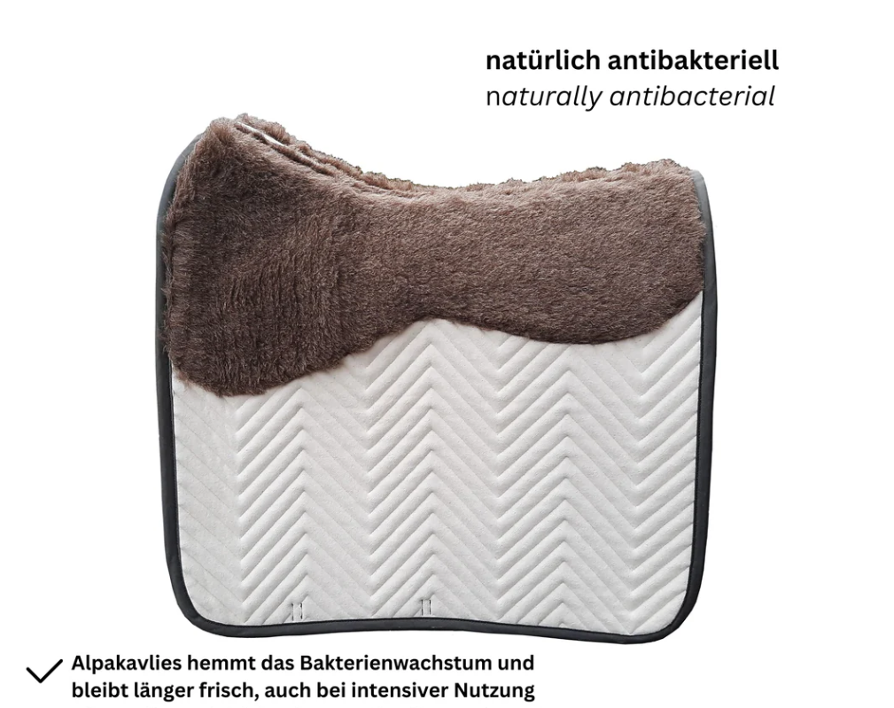 Springschabracke Alpakavlies