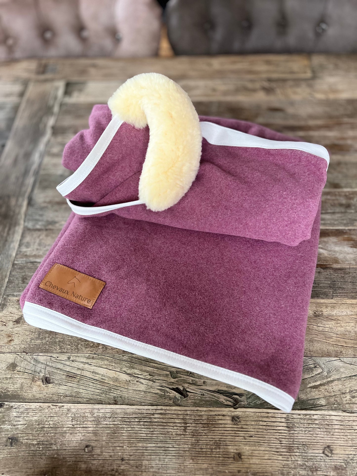 Abschwitzdecke aus 100 % Bio-Baumwolle SALE (altes Logo)