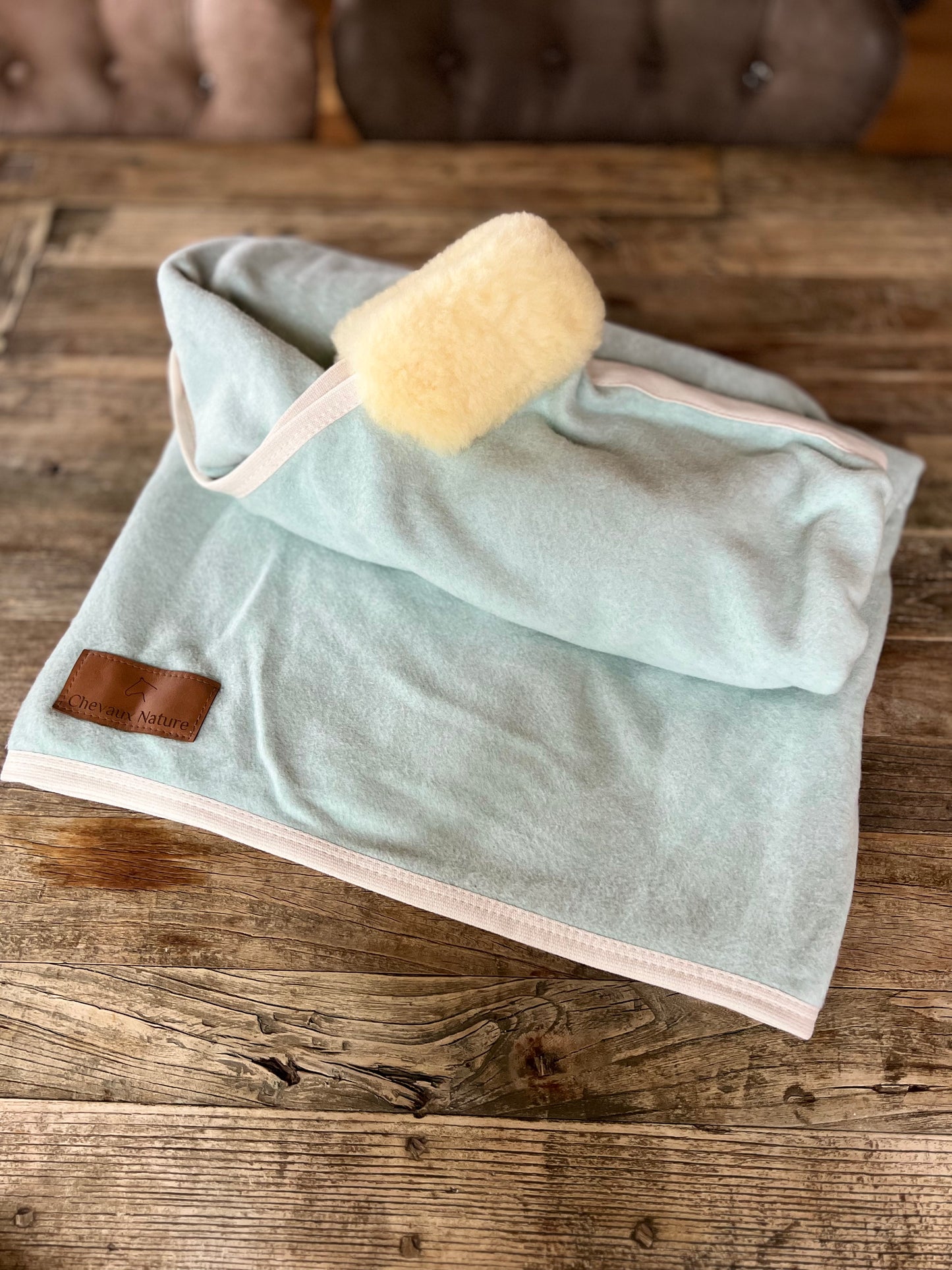 Abschwitzdecke aus 100 % Bio-Baumwolle SALE (altes Logo)