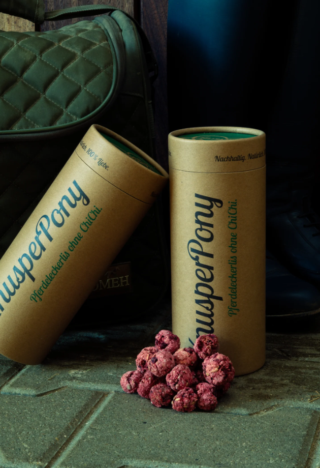 Rote Beete Leckerlis fürs Pferd, Immunbooster, gesund und zuckerfrei mit Hafer